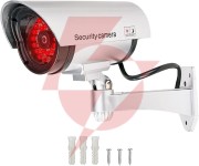 Atrapa kamery tubowej srebrna 30led at-2b-s