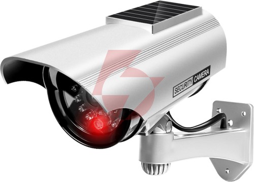 Atrapa kamery tubowej solarna biała at-1sb-w