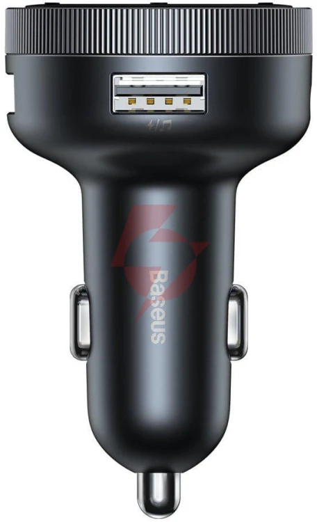 Transmiter fm ładowarka samochodowa baseus enjoy cclh-01 3.4a 2x usb-a jack 3.5mm bt 5.0