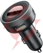 Transmiter fm ładowarka samochodowa baseus enjoy cclh-01 3.4a 2x usb-a jack 3.5mm bt 5.0
