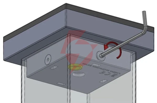 Lampa oświetleniowo-ostrzegawcza led proxima słupkowa 12-230v ac/dc