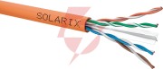 Kabel skrętka solarix cat.6 u/utp lsohfr b2ca s1d1a1 szpula 500m