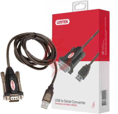 Adapter unitek y-105 usb na rs-232
