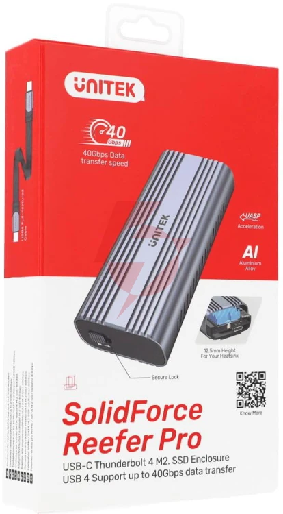 Unitek s1226a obudowa dysku m.2 40gbps
