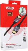 Kabel hdmi unitek c137w 2.1 8k, uhd, 1,5m