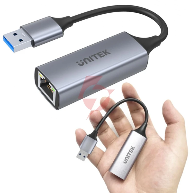 Adapter unitek u1309a usb na rj45 przejściówka