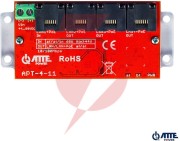 Atte apt-4-11 switch poe 4 portowy 10/100mbps, extender