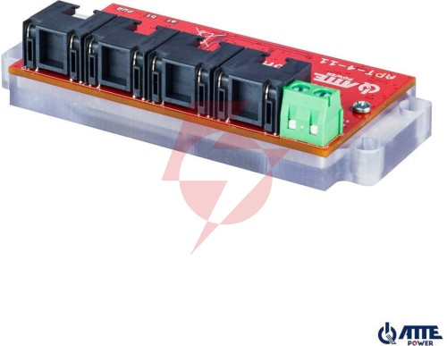 Atte apt-4-11 switch poe 4 portowy 10/100mbps, extender