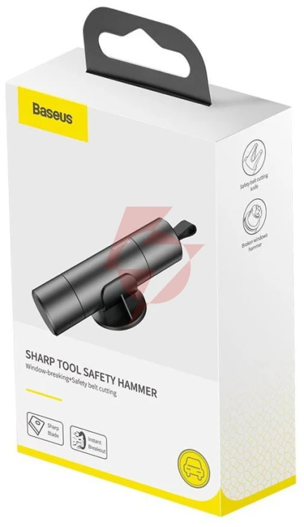 Młotek bezpieczeństwa baseus sharp tool crsfh-0g czarny