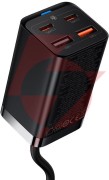 Ładowarka sieciowa baseus gan 3 pro desktop charger ccgp040101 65w 2x usb-a 2x usb-c pd 3.0 qc 4.0