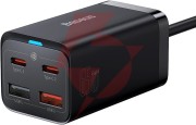 Ładowarka sieciowa baseus gan 3 pro desktop charger ccgp040101 65w 2x usb-a 2x usb-c pd 3.0 qc 4.0