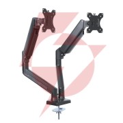 Uchwyt biurkowy na 2 monitory 13-32" um-116 wspomaganie gazowe 2-9kg