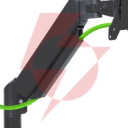 Uchwyt biurkowy na 2 monitory 13-32" um-116 wspomaganie gazowe 2-9kg