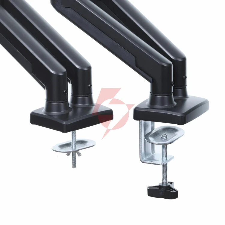 Uchwyt biurkowy na 2 monitory 13-32" um-116 wspomaganie gazowe 2-9kg