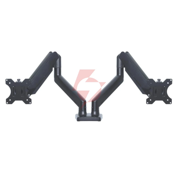 Uchwyt biurkowy na 2 monitory 13-32" um-116 wspomaganie gazowe 2-9kg