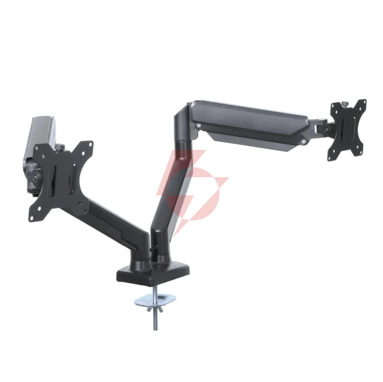 Uchwyt biurkowy na 2 monitory 13-32" um-116 wspomaganie gazowe 2-9kg