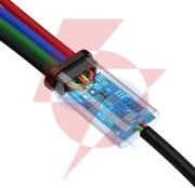 Kabel 4w1 usb-a / lighting iphone 2x usb-c micro-usb baseus cafule ca1t4-b01 1.2m 3.5a w oploci