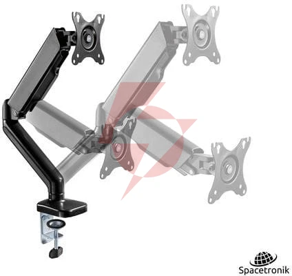 Uchwyt biurkowy spacetronik spa-g110 na monitor 17"-32" 