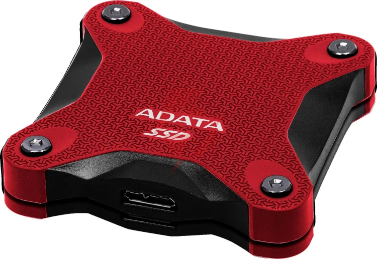Dysk zewnętrzny ssd adata sd620 512gb czerwony