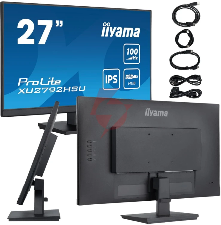 Monitor led iiyama xu2792hsu-b6 27 cali ultra slim ips usb