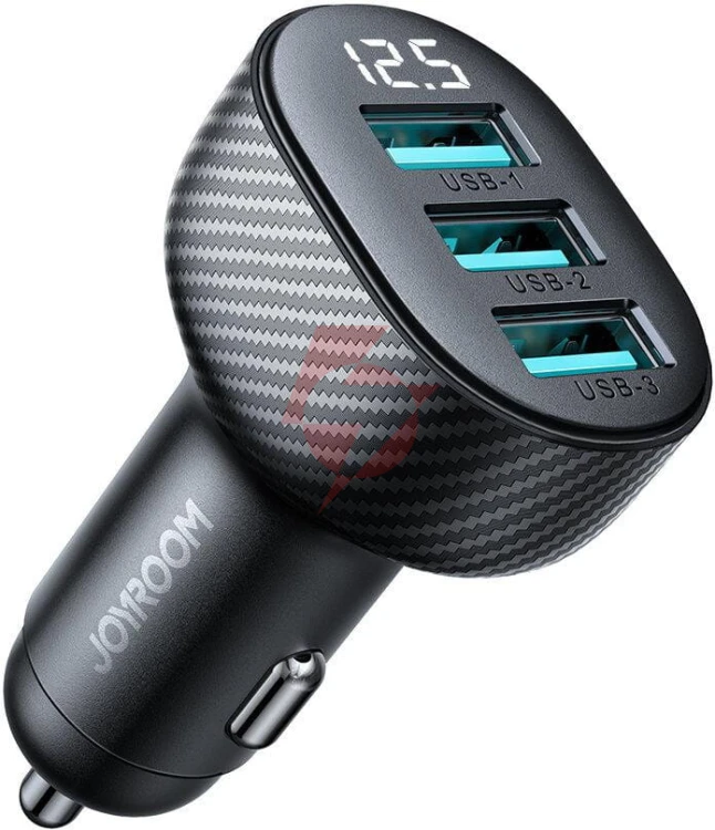 Ładowarka samochodowa joyroom jr-ccd03 17w 3.4a 3x usb-a