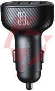 Ładowarka samochodowa joyroom jr-ccd04 30w 4a 2x usb-c 1x usb-a pd qc 3.0