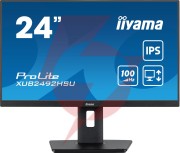 Monitor led iiyama xub2492hsu-b6 24 cale ips hdmi dp usb 0,4ms 100hz