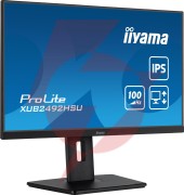 Monitor led iiyama xub2492hsu-b6 24 cale ips hdmi dp usb 0,4ms 100hz