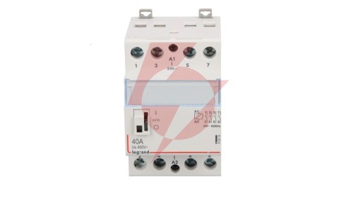Stycznik modułowy 40A 4Z 0R 24V AC SM340 /z manipulatorem/ 412518