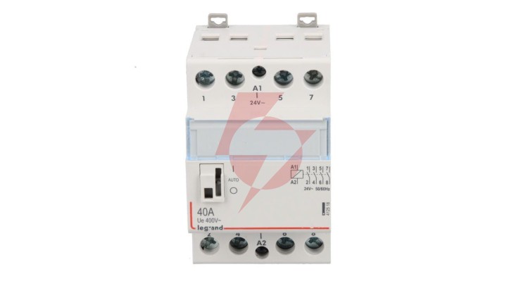 Stycznik modułowy 40A 4Z 0R 24V AC SM340 /z manipulatorem/ 412518