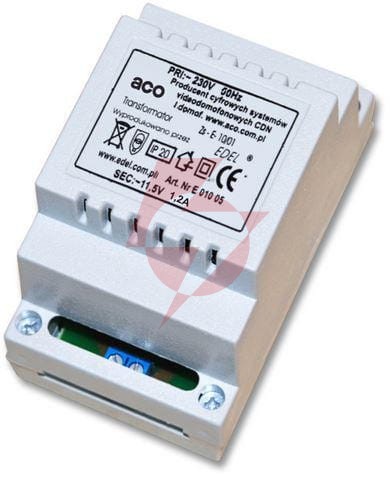 Aco transformator tr 11,5v 1,2a din