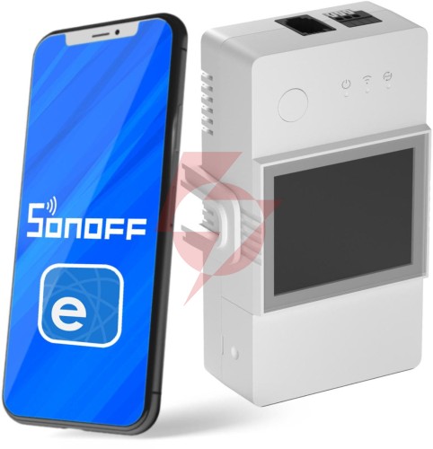 Sonoff th elite | thr316d | przekaźnik wifi z funkcją pomiaru temperatury oraz wilgotności