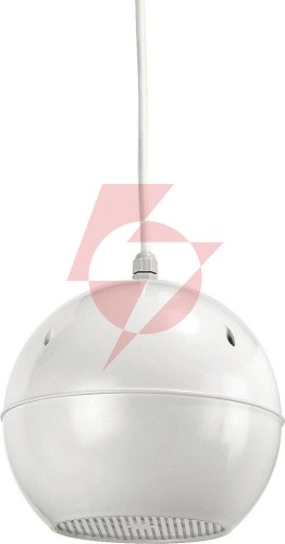 Głośnik kulowy pa monacor edl-412/ws odporny na wilgoć technika 100v lub 8ω biały