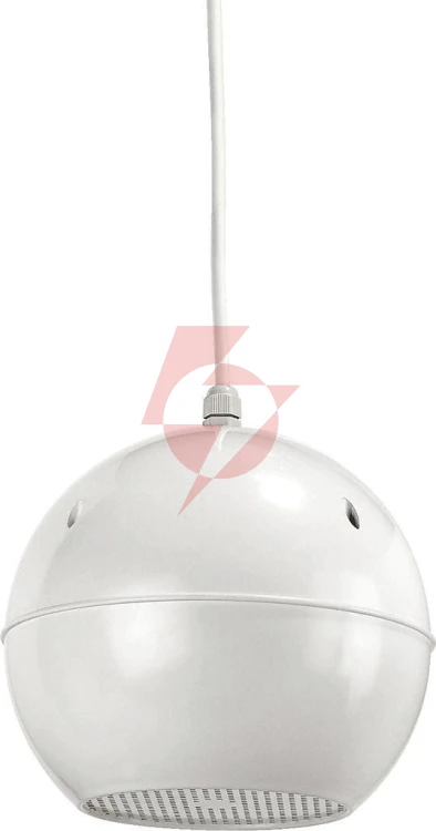 Głośnik kulowy pa monacor edl-412/ws odporny na wilgoć technika 100v lub 8ω biały