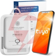 Czujnik gazu ziemnego firesco jt-zl2010w z wifi alikacja tuya