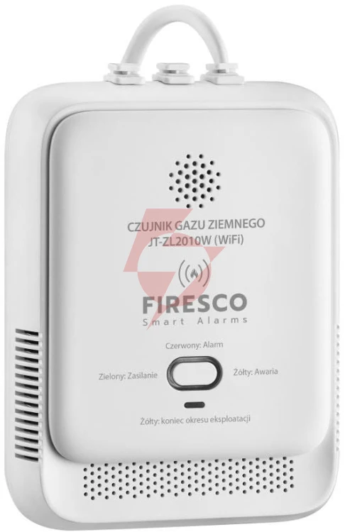 Czujnik gazu ziemnego firesco jt-zl2010w z wifi alikacja tuya