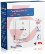 Czujnik gazu lpg propan-butan firesco jy-zl2010w z wifi aplikacja tuya 