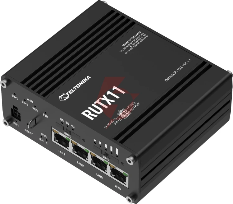 Teltonika rutx11 router przemysłowy 4g / lte (rutx11000000)