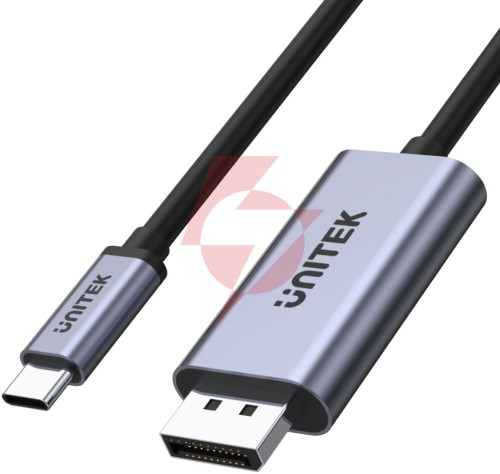 Unitek v1409a adapter usb-c na displayport 1,8m