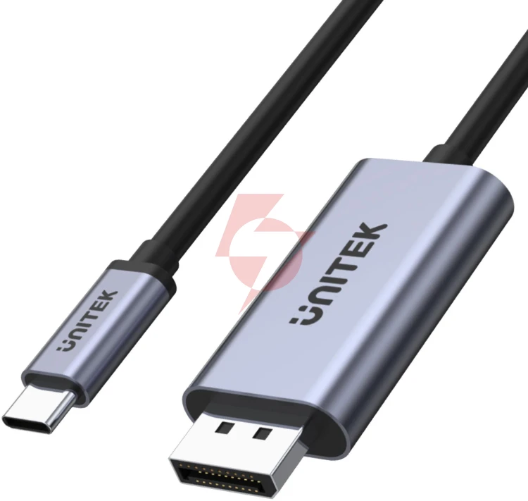 Unitek v1409a adapter usb-c na displayport 1,8m