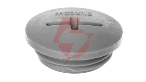 Zaślepka poliamidowa M20 IP54 SKINDICHT BLK-GL-M 20x1,5 ciemnoszara 52006121 /100szt./