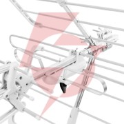 Antena kierunkowa dvb-t2 spacetronik eos pro combo uhf+vhf lte 5g (biała)
