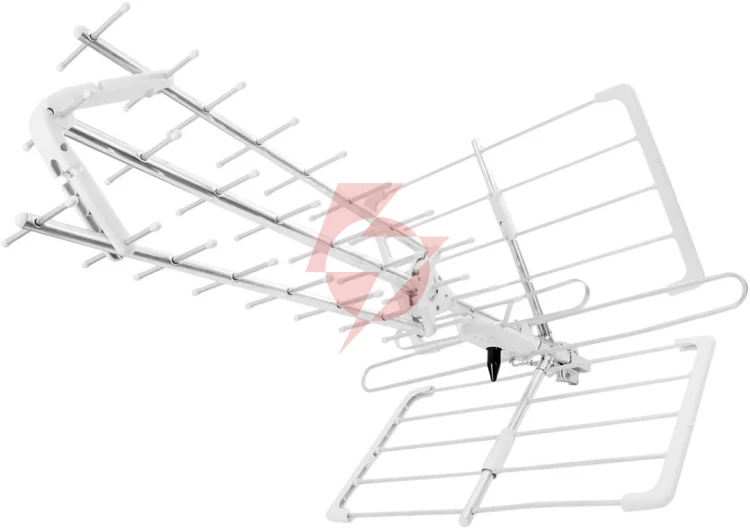Antena kierunkowa dvb-t2 spacetronik eos pro combo uhf+vhf lte 5g (biała)