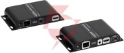 Konwerter sygnału hdmi na światłowód z przedłużaczem pilota signal h3608