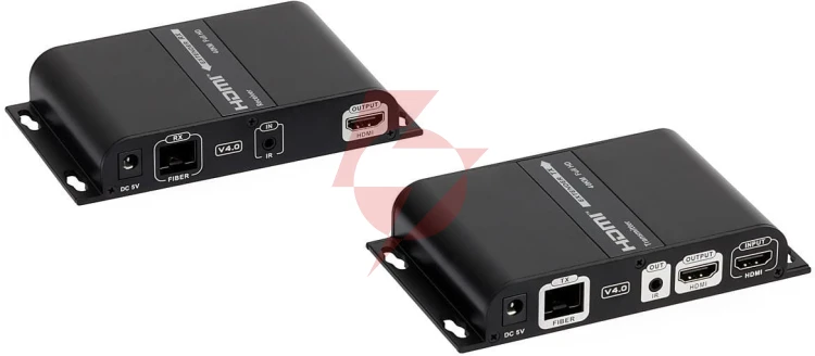 Konwerter sygnału hdmi na światłowód z przedłużaczem pilota signal h3608