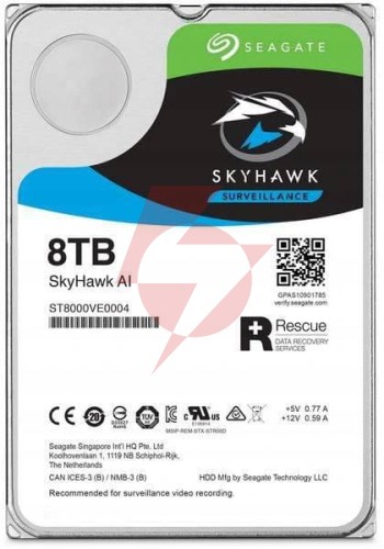 Dysk hdd seagate skyhawk ai st8000ve001 8tb