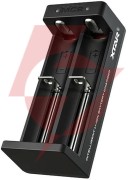Ładowarka do akumulatorów cylindrycznych li-ion 18650 xtar mc2c usb-c