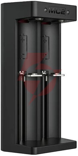 Ładowarka do akumulatorów cylindrycznych li-ion 18650 xtar mc2c usb-c