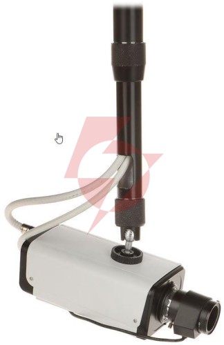 Uchwyt do kamer teleskopowy sufitowy br-60x120 black