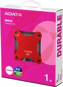 Dysk zewnętrzny ssd adata sd620 1tb czerwony